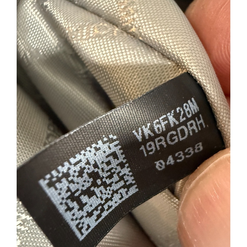 Michael Kors Charlotte Large Top Zip Leather Tote Pearl Gray #35FOSCFT3L - Picture 5 of 14